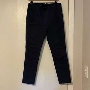 Brass brand Modern Trouser (original version) in navy, size medium; 26.5”inseam